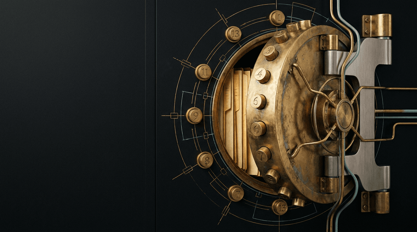 Operating · Lesson 07 — Vault as operating system — the 13-folder convention