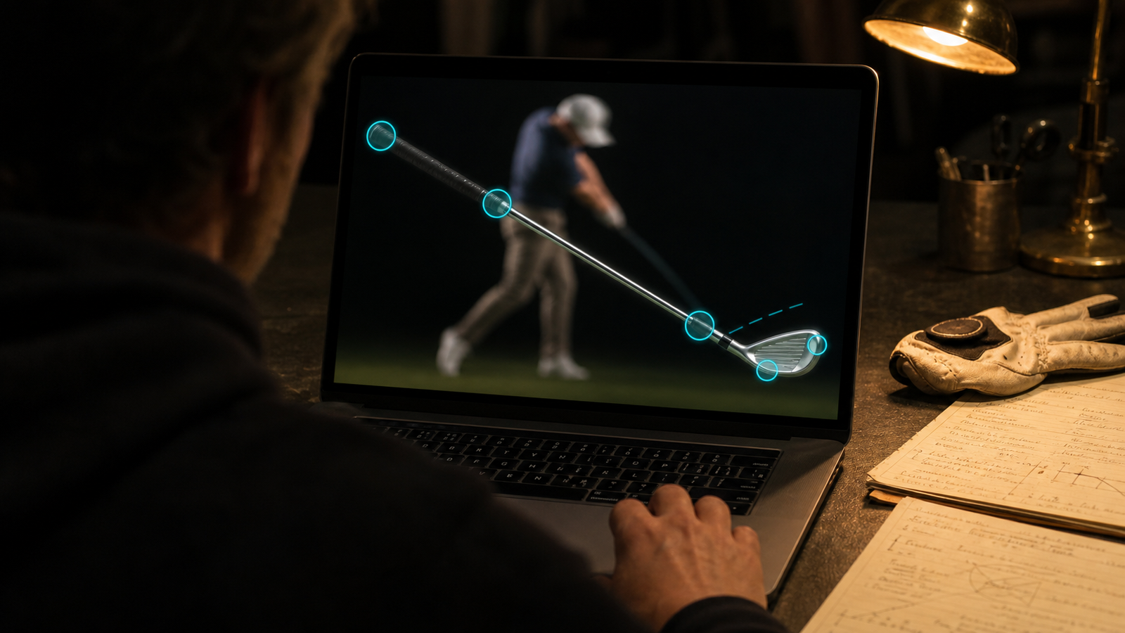 I thought tracking a golf club meant finding a line. Then the line disappeared.